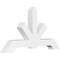 Ekena Millwork Vanguard Architectural Grade PVC Gable Bracket, 72"W x 39"H x 6"D x 6"F, 13/12 Pitch GBP072X39X0606VAN00 - alternate 1
